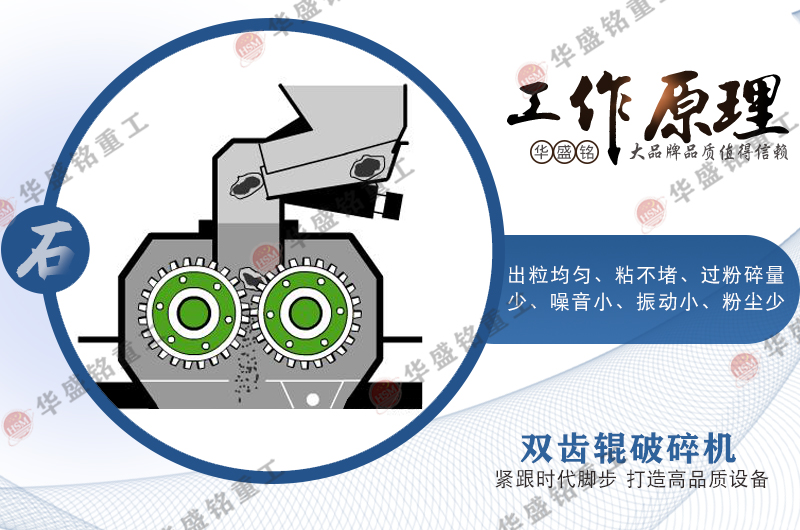 煤石雙齒輥破碎機工作原理 煤石雙齒輥破碎機工作原理